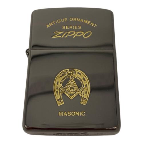 ZIPPO (ジッポ) オイルライター 1987年 MASONIC