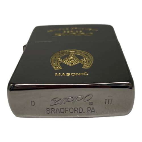 ZIPPO (ジッポ) オイルライター 1987年 MASONIC