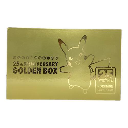 25th ANNIVERSARY GOLDEN BOX ポケモンカード プロモカードパック欠品