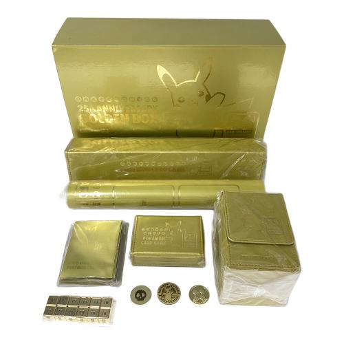 25th ANNIVERSARY GOLDEN BOX ポケモンカード プロモカードパック欠品