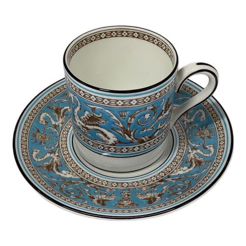 Wedgwood (ウェッジウッド) デミタスカップ&ソーサー フロレンティーン・ターコイズ