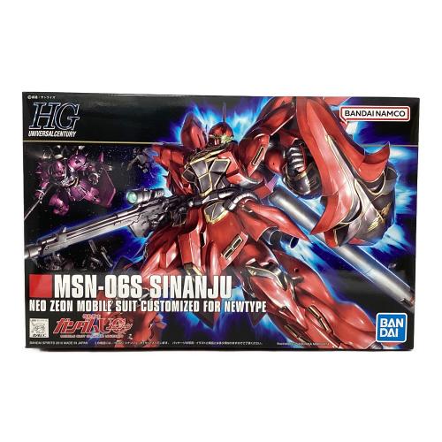 BANDAI (バンダイ) HGUC 機動戦士ガンダムUC MSN-06S シナンジュ 1/144スケール プラモデル【再販】 ガンプラ