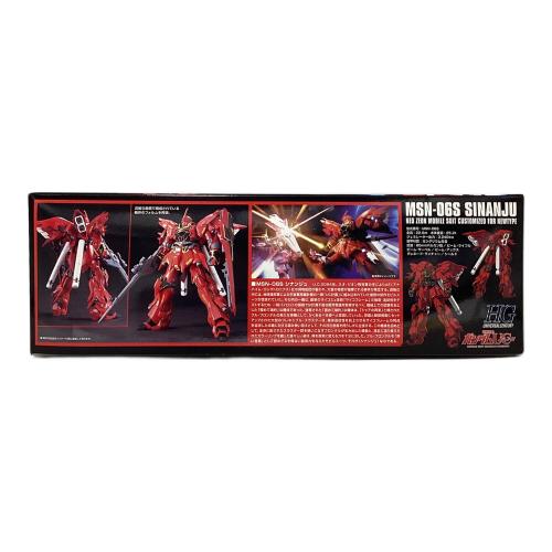 BANDAI (バンダイ) HGUC 機動戦士ガンダムUC MSN-06S シナンジュ 1/144スケール プラモデル【再販】 ガンプラ