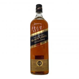 ジョニーウォーカーブラックレーベル ウィスキー 12年 1000ml