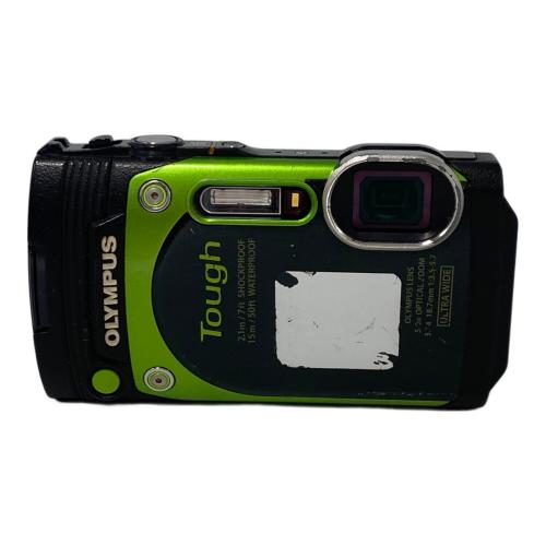 OLYMPUS (オリンパス) コンパクトデジタルカメラ TG-870 グリーン キズ有