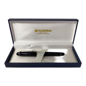 PLATINUM (プラチナ) 万年筆 センチュリーブラックダイヤモンド中字 ペン先14k #3376 ブラック