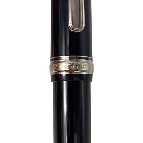 PLATINUM (プラチナ) 万年筆 センチュリーブラックダイヤモンド中字 ペン先14k #3376 ブラック