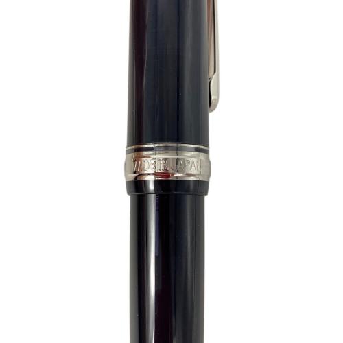 PLATINUM (プラチナ) 万年筆 センチュリーブラックダイヤモンド中字 ペン先14k #3376 ブラック