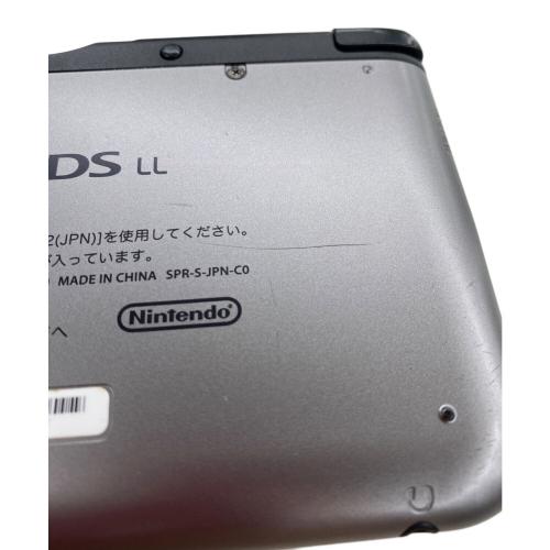 Nintendo (ニンテンドー) 3DS LL SPR-001 グレー キズ有 ※充電器欠品