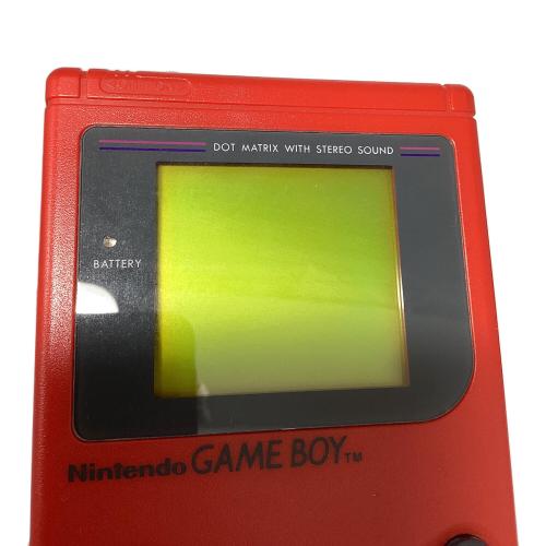 Nintendo (ニンテンドー) GAMEBOY DMG-S-RA レッド