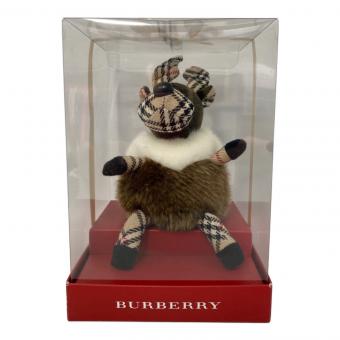 BURBERRY (バーバリー) ぬいぐるみ チャーム トナカイ