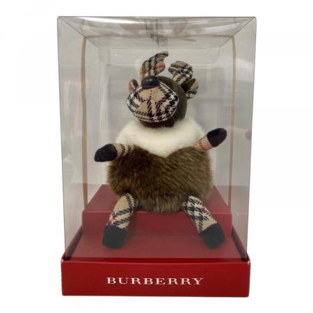 BURBERRY (バーバリー) ぬいぐるみ チャーム トナカイ｜トレファクONLINE