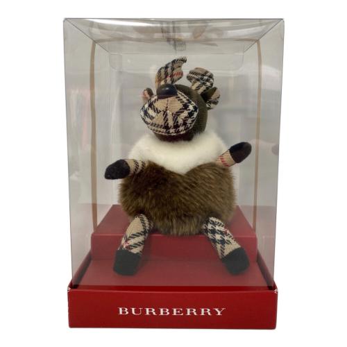 BURBERRY (バーバリー) ぬいぐるみ チャーム トナカイ