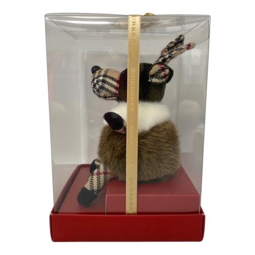 BURBERRY (バーバリー) ぬいぐるみ チャーム トナカイ