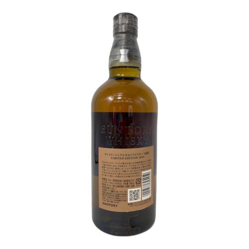 サントリー 山崎 ジャパニーズウイスキー LIMITED EDITION 2023 700ml