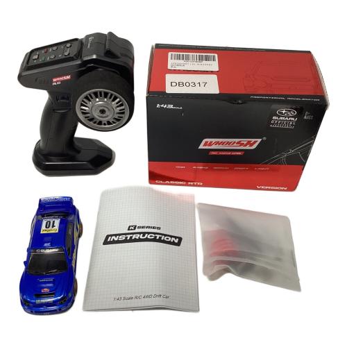 1/43 インプレッサwrx sti wrc2002 ラジコンカー