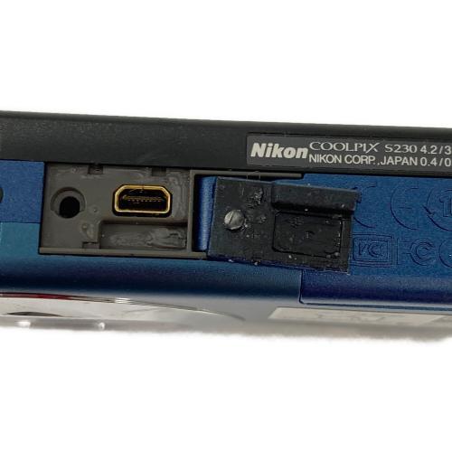 Nikon (ニコン) コンパクトデジタルカメラ COOLPIX S230