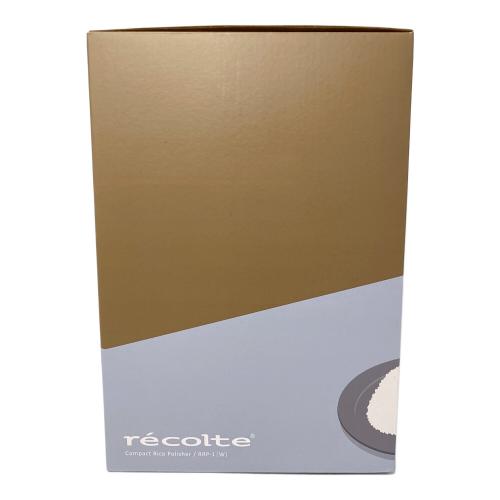 recolte (レコルト) コンパクト精米機 RRP-1