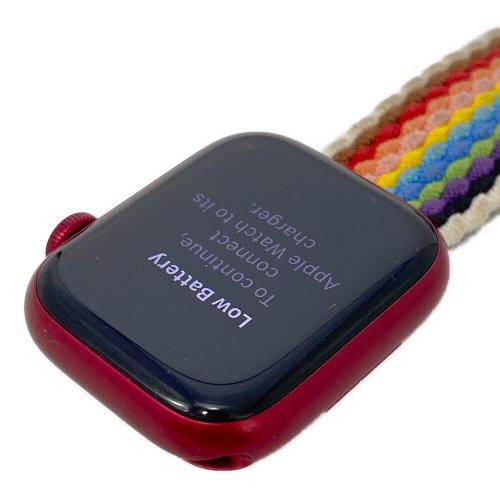 Apple (アップル) GPSモデル Apple Watch Series 7 MKNJ3TA/A product red