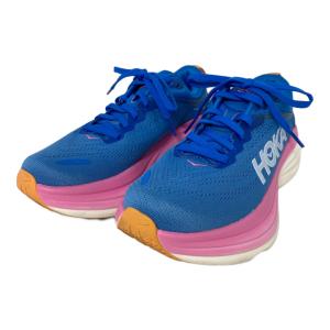 HOKA (ホカ) ランニングシューズ F27222J ボンダイ 8 レディース SIZE 23.5cm ピンク×ブルー