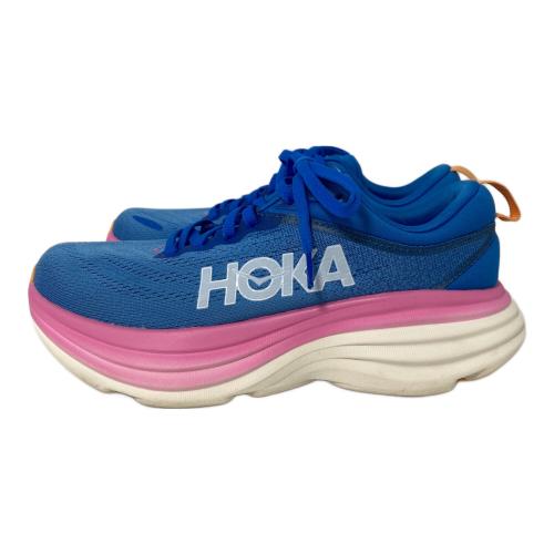 HOKA (ホカ) ランニングシューズ F27222J ボンダイ 8 レディース SIZE 23.5cm ピンク×ブルー