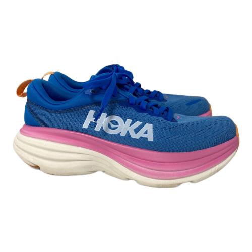 HOKA (ホカ) ランニングシューズ F27222J ボンダイ 8 レディース SIZE 23.5cm ピンク×ブルー