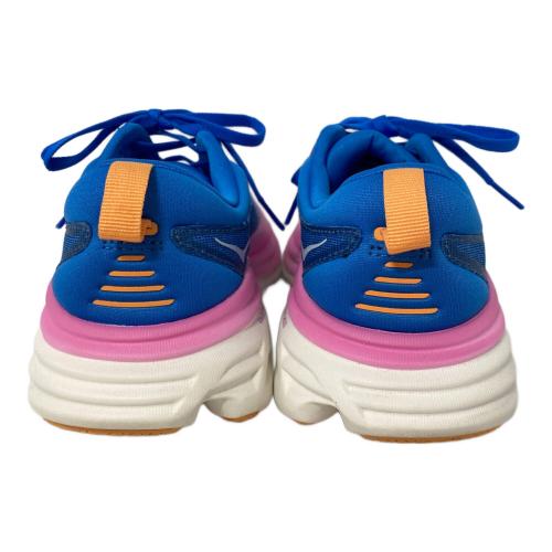 HOKA (ホカ) ランニングシューズ F27222J ボンダイ 8 レディース SIZE 23.5cm ピンク×ブルー