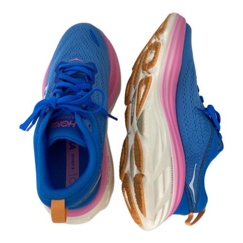 HOKA (ホカ) ランニングシューズ F27222J ボンダイ 8 レディース SIZE 23.5cm ピンク×ブルー