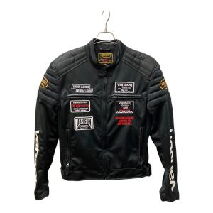VANSON (バンソン) ライダースメッシュジャケット VS15103S メンズ SIZE L ブラック