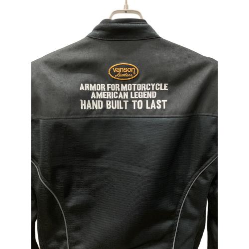 VANSON (バンソン) ライダースメッシュジャケット VS15103S メンズ SIZE L ブラック
