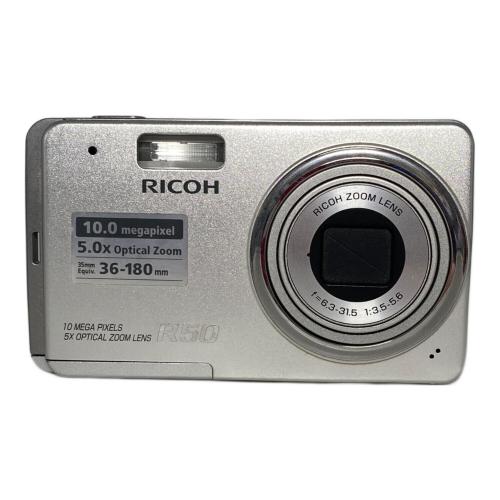 RICOH (リコー) コンパクトデジタルカメラ R50 シルバー