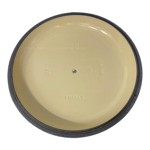 LE CREUSET (ルクルーゼ) 両手鍋 レッド