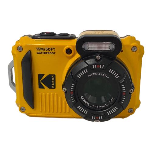 Kodak (コダック) コンパクトデジタルカメラ pixpro wpz2 画面キズ有 イエロー