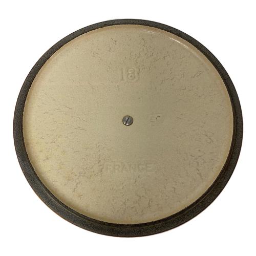 LE CREUSET (ルクルーゼ) ホーロー鍋 18cm オレンジ ココット・ロンド