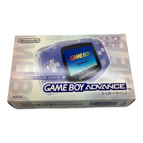 Nintendo (ニンテンドウ) GAMEBOY ADVANCE 画面キズ有 AGB-001 -