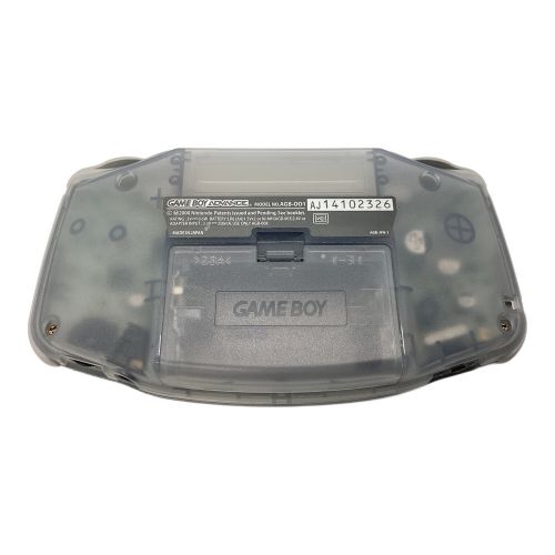 Nintendo (ニンテンドウ) GAMEBOY ADVANCE 画面キズ有 AGB-001 -