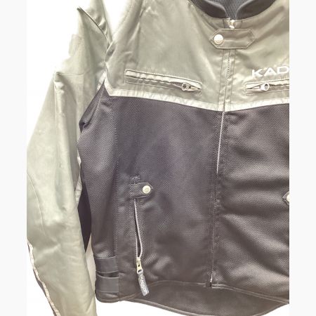 KADOYA カドヤ　メッシュライダースジャケット 3L KADOYA (カドヤ) メッシュライダースジャケット グレー サイズ:XL