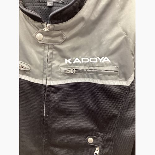 KADOYA (カドヤ) メッシュライダースジャケット グレー サイズ:XL