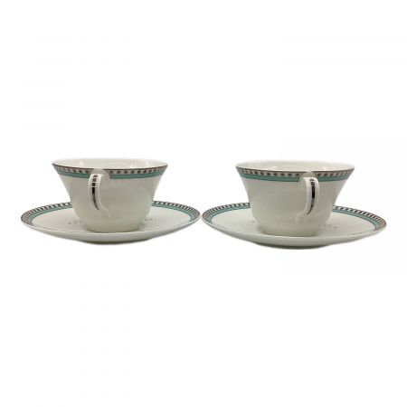 TIFFANY & Co. (ティファニー) カップ&ソーサー プラチナブルーバンド