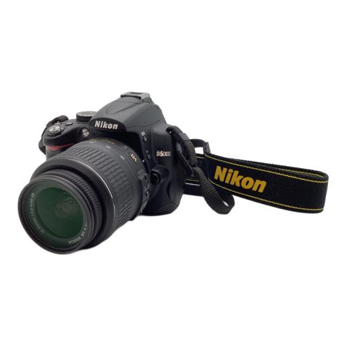 Nikon (ニコン) デジタル一眼レフカメラ D5000 1230万画素 APS-C 23.6mm×15.8mm CMOS 専用電池 SDHCカード対応 200～3200 2016445