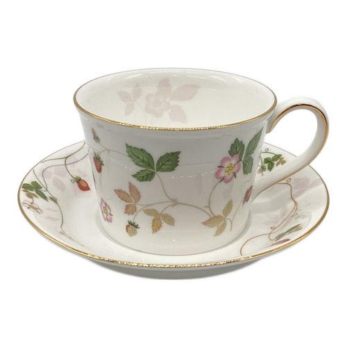 Wedgwood (ウェッジウッド) カップ&ソーサー(デルフィ) ワイルドストロベリーパステル