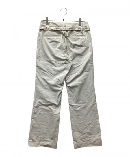 MALBON GOLF (マルボンゴルフ) ゴルフウェア(パンツ) アイボリー