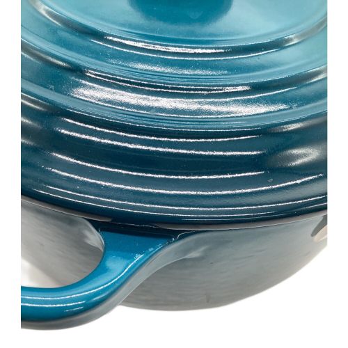 LE CREUSET (ルクルーゼ) ココット・ロンド 20cm ディープティール