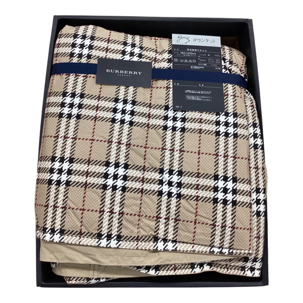 BURBERRY ダウンケット 150X200cm 【公式通販】
