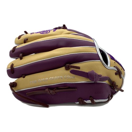 RAWLINGS (ローリングス) 軟式グローブ パープル×ベージュ ハイパーテックカラーシンク GR4FHTCN62 内野用