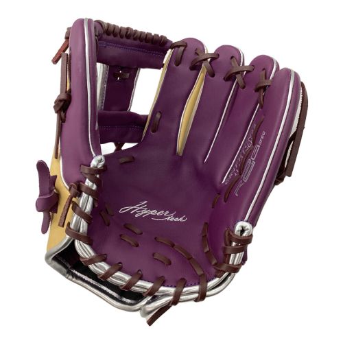 RAWLINGS (ローリングス) 軟式グローブ パープル×ベージュ ハイパーテックカラーシンク GR4FHTCN62 内野用