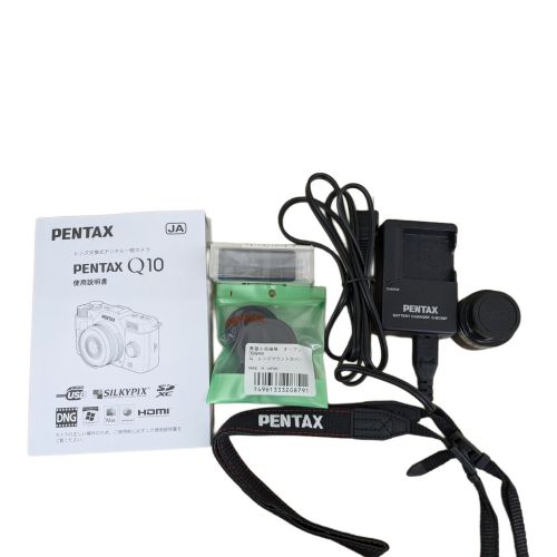 PENTAX (ペンタックス) コンパクトデジタルカメラ 動作確認済 Q10 1276画素 専用電池 4539270