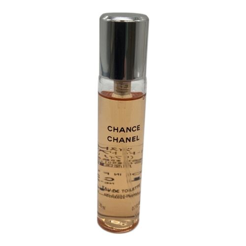 CHANEL (シャネル) オードトワレ リフィル2本付属 シャネル チャンス ツィスト&スプレイ 20ml 残量80%-99%