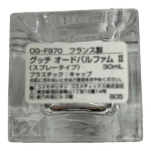 GUCCI (グッチ) オードパルファム 30ml 残量50%-80% オードパルファムII