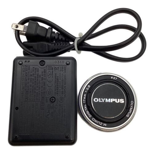 OLYMPUS (オリンパス) ミラーレス一眼カメラ E-PL1 1230万画素 フォーサーズ 4/3型 LiveMOS 専用電池 SDHCカード対応 200-3200 B3R518117